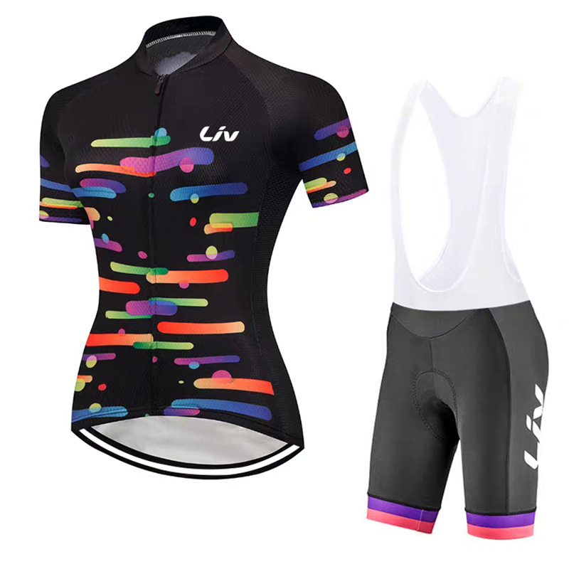 Cycling Gear Ladies - Ensemble de maillot de cyclisme pour