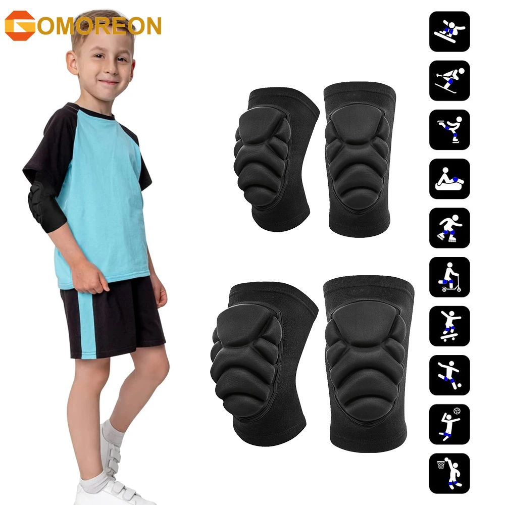 Cycling Protective Gear Kids - Genouillères et coudières pour enfants, manchons