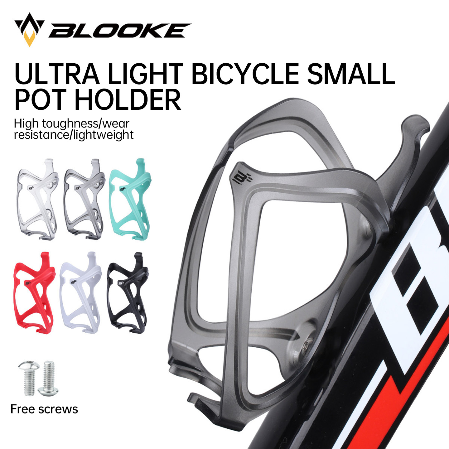 Ultra Cycling Gear - Porte-bidon ultra-léger BLOOKE pour vélos de