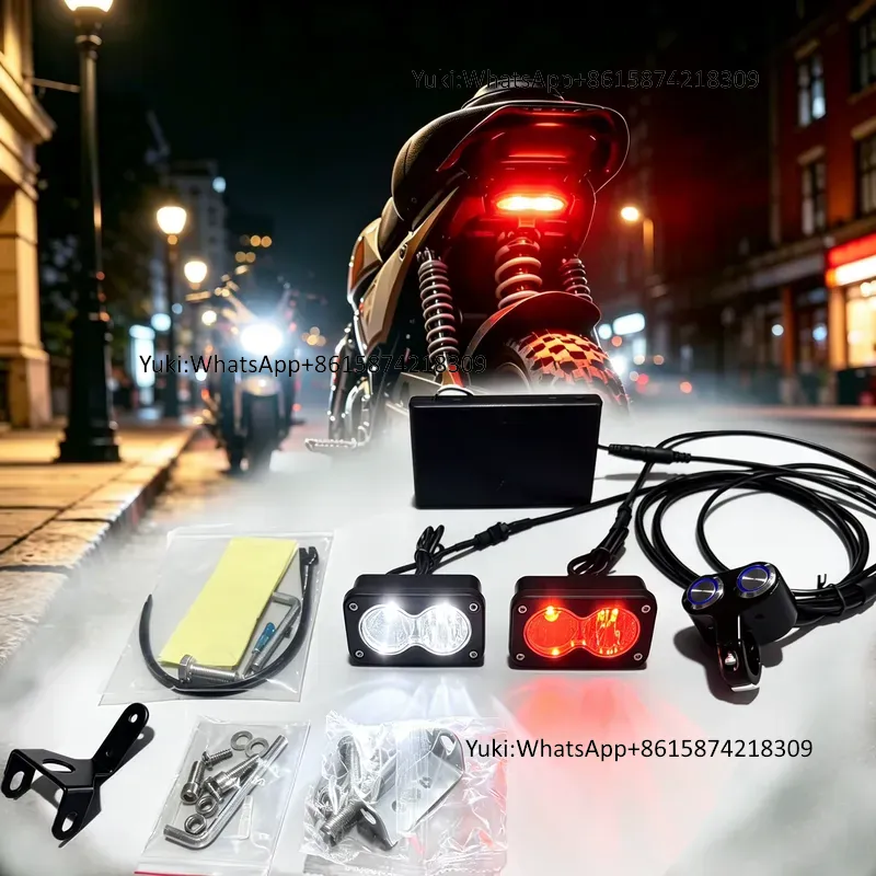 Bike Tail Light - Trontech Phare avant et feu arrière