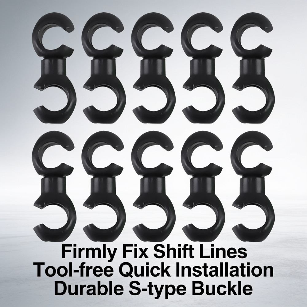 Cycling Gear Guide - 10 pièces de clips de guidage