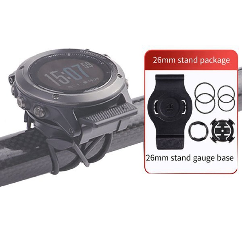 Cycling Gear Garmin - Bracelet de rechange en plastique noir