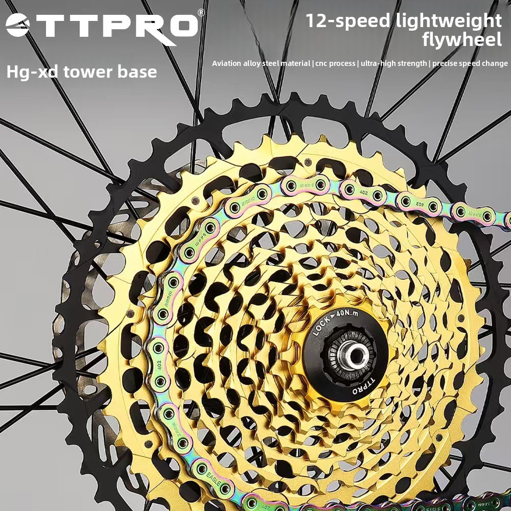 Ultra Cycling Gear - TTPRO Plateau de pédalier VTT/Vélo de