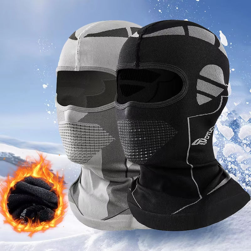 Aero Cycling Helmet - Cagoule de moto respirante, couverture faciale,