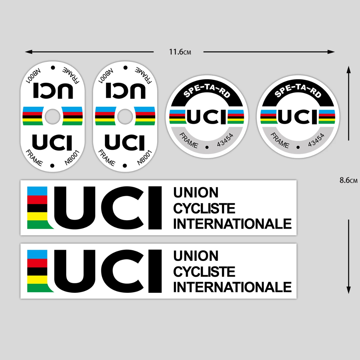 Autocollants pour cadre de vél - Aero Cycling Helmet avis et prix