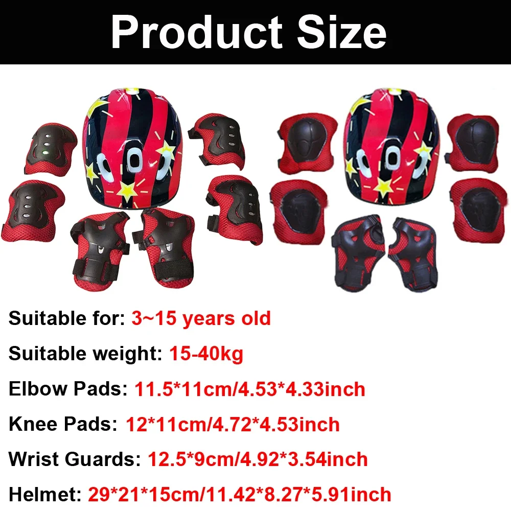 Casque et genouillères réglabl - Cycling Protective Gear Kids avis et prix