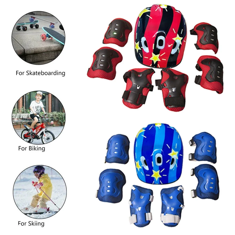 Casque et genouillères réglabl - Cycling Protective Gear Kids avis et prix