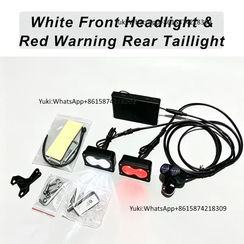 Trontech Phare avant et feu ar - Bike Tail Light avis et prix