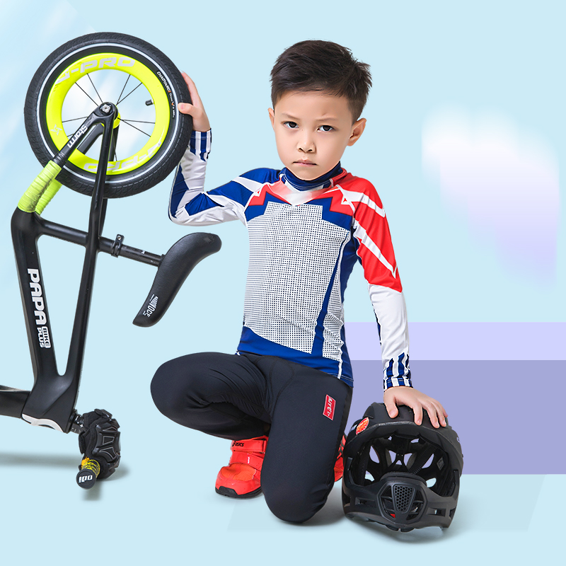 Ensemble de maillot de cyclism - Cycling Protective Gear Kids avis et prix