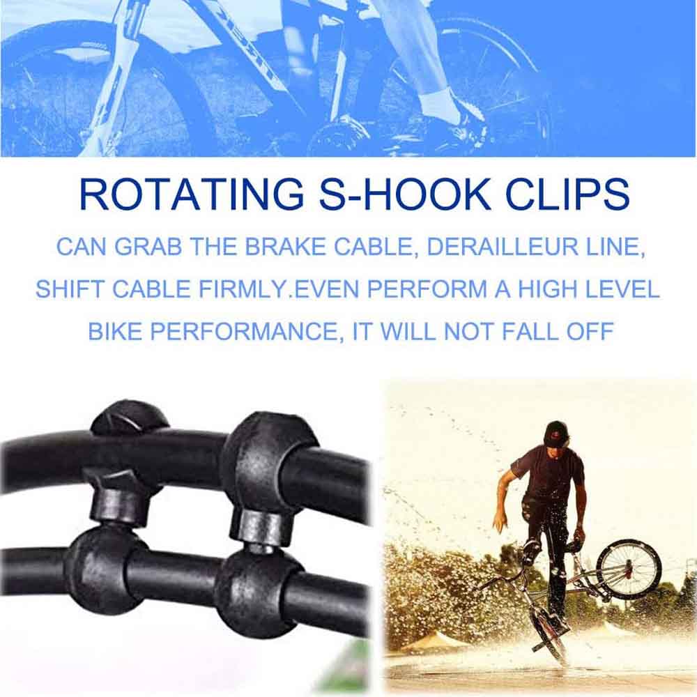 Clips rotatifs pour câbles de  - Cycling Gear Guide avis et prix