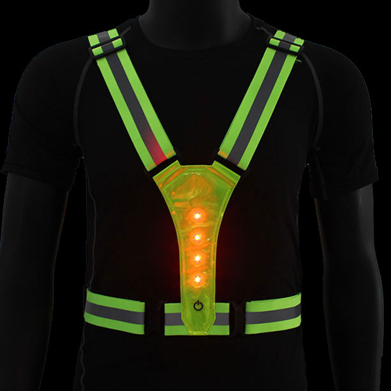 Gilet de sécurité LED réglable - Cycling Gear Ladies avis et prix