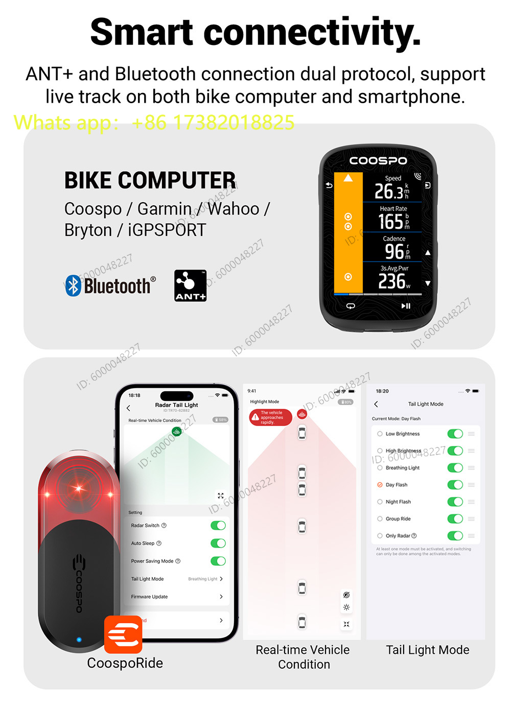 Feu arrière de vélo intelligen - Bike Tail Light avis et prix