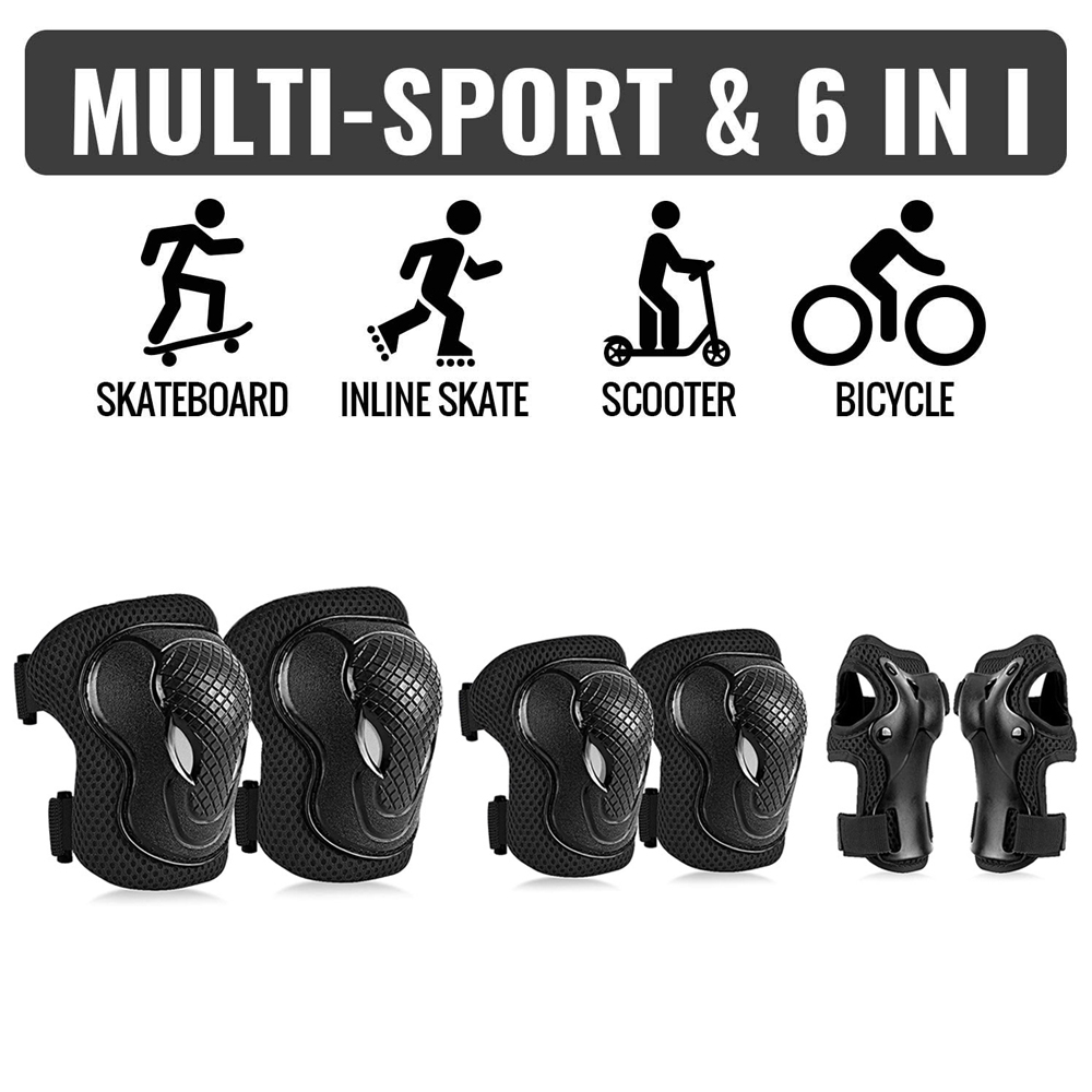 GOMOREON 6 pièces/ensemble gen - Cycling Protective Gear Kids avis et prix