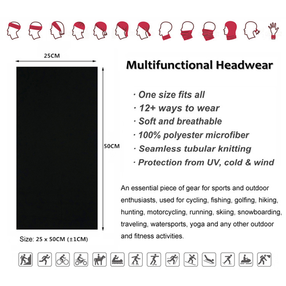 Bandanas de couleur unie sans  - Cycling Gear Ladies avis et prix