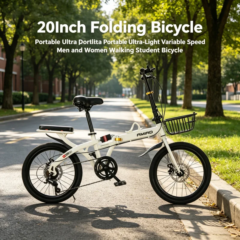 Vélo pliant ultra-léger de 20  - Bike Tail Light avis et prix