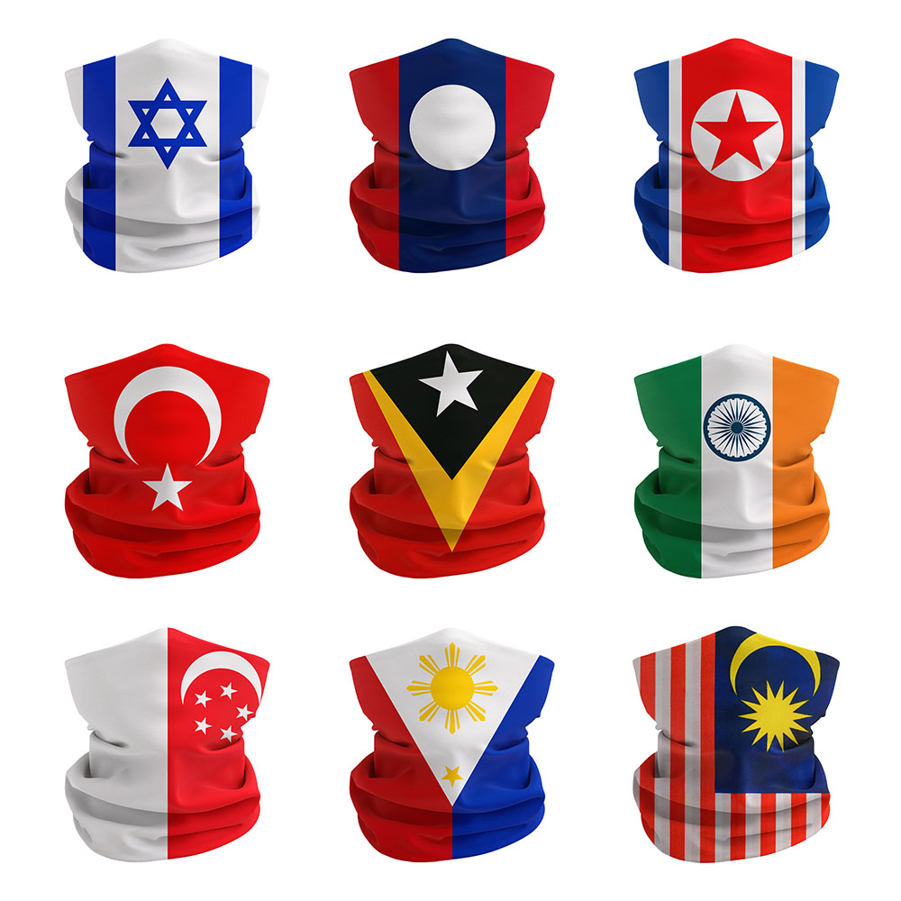 Drapeaux nationaux asiatiques  - Cycling Gear Singapore avis et prix